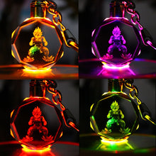 Load image into Gallery viewer, 18 Styles Dragon Ball Z Crystal Keyring
