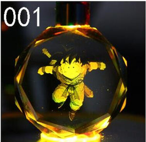 18 Styles Dragon Ball Z Crystal Keyring