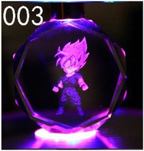 Load image into Gallery viewer, 18 Styles Dragon Ball Z Crystal Keyring