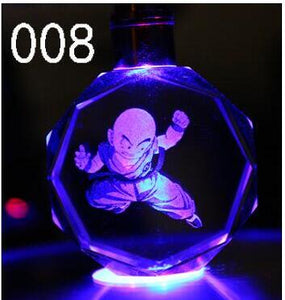 18 Styles Dragon Ball Z Crystal Keyring