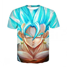 Load image into Gallery viewer, Saiyan muscle Goku fighting T-shirt