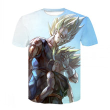 Load image into Gallery viewer, Saiyan muscle Goku fighting T-shirt