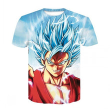 Load image into Gallery viewer, Saiyan muscle Goku fighting T-shirt