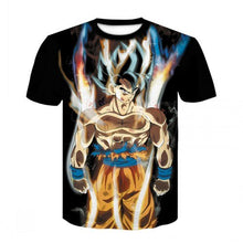 Load image into Gallery viewer, Saiyan muscle Goku fighting T-shirt