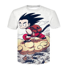 Load image into Gallery viewer, Saiyan muscle Goku fighting T-shirt