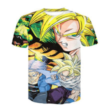 Load image into Gallery viewer, Mens Summer Fashion 3D Super Saiyan