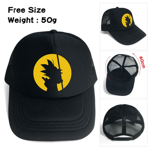 DragonBall Z 4 Star Black Baseball Mesh Cap