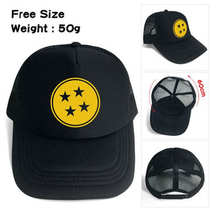 DragonBall Z 4 Star Black Baseball Mesh Cap